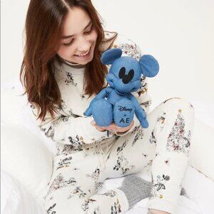 Disney X American Eagle | Retro Denim Mickey Mouse Plush “Limited Edition”